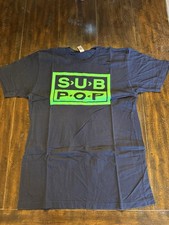 T-shirt Sub Pop taglia grande con logo