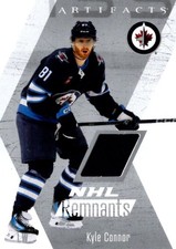 Kyle Connor relic jersey patch hockey card 2025 Upper Deck Remnants #NR16