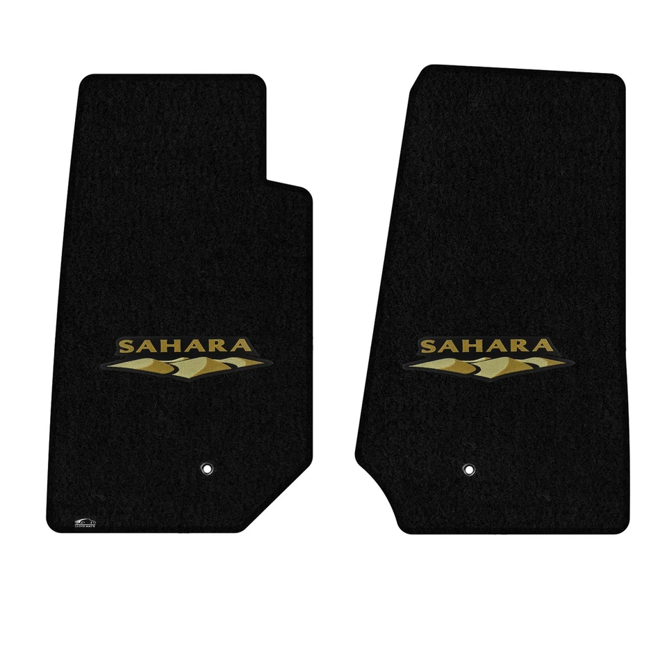 Lloyd Mats 2PC Set for 2007-2013 Jeep Wrangler JK 2-Door, Black - Imagem 2 de 4
