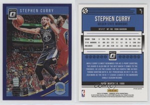 2018-19 Panini Donruss Optic Purple Prizm Stephen Curry #2