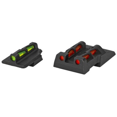 Hi-Viz Interchangeable Fiber Optic Sight Set Ruger Security 9 Green Red Black