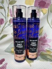 NEW Bath  Body Works LAVENDER LUXE Emily in Paris Fragrance Mists X 2