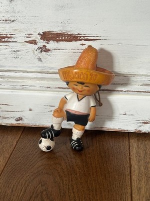 Juanito 15cm WM 1970 Maskottchen Fussball Football WC Weltmeisterschaft Mexico