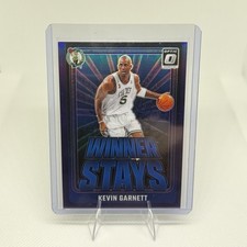 2024-25 Panini Donruss Optic Winner Stays Kevin Garnett  Purple Prizm 17 Celtics
