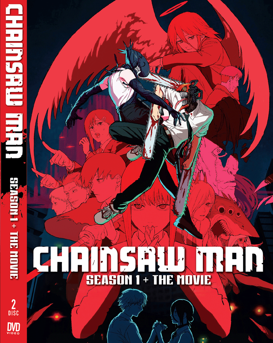 Man LIVE DVD セット（2D.2D. MANIA） DVD ANIME CHAINSAW MAN SEASON 1 VOL.1-12 END + MOVIE: REZE ARC ENG