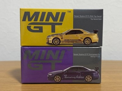 Skyline GT-R 1:64 MINI GT GTR R34 Tommykaira