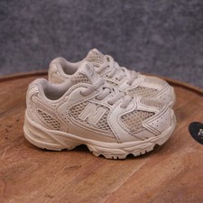 New Balance 530 Bungee Toddlers Size 6 M Slip On Shoes Beige/Brown IZ530TBL