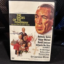 The Shoes of the Fisherman (DVD, 1968) Anthony Quinn~Sir Lawrence Olivier~ Pope