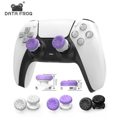 High-Rise Thumb Grips for PS4 PS5 Controller Joystick Extenders Cover Caps Set 2