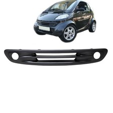 Smart City Coupe 450 Kühlergitter ABS Schwarz/Glatt mit Löcher für NSW 98-02