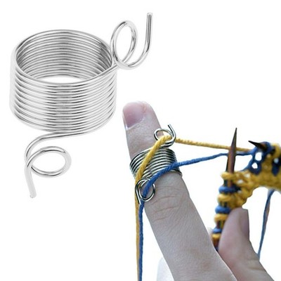 Vernickelt Draht Garn Verseilführung Finger Stricken