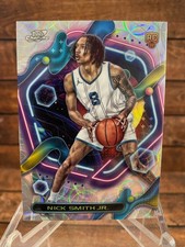 2024 Topps Chrome Basketball Nick Smith Jr. Cosmic Nucleus Refractor RC #174