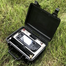 Waterproof Radio Box Carry Cage w/ Metal Panel For ICOM IC-705 Transceiver Radio