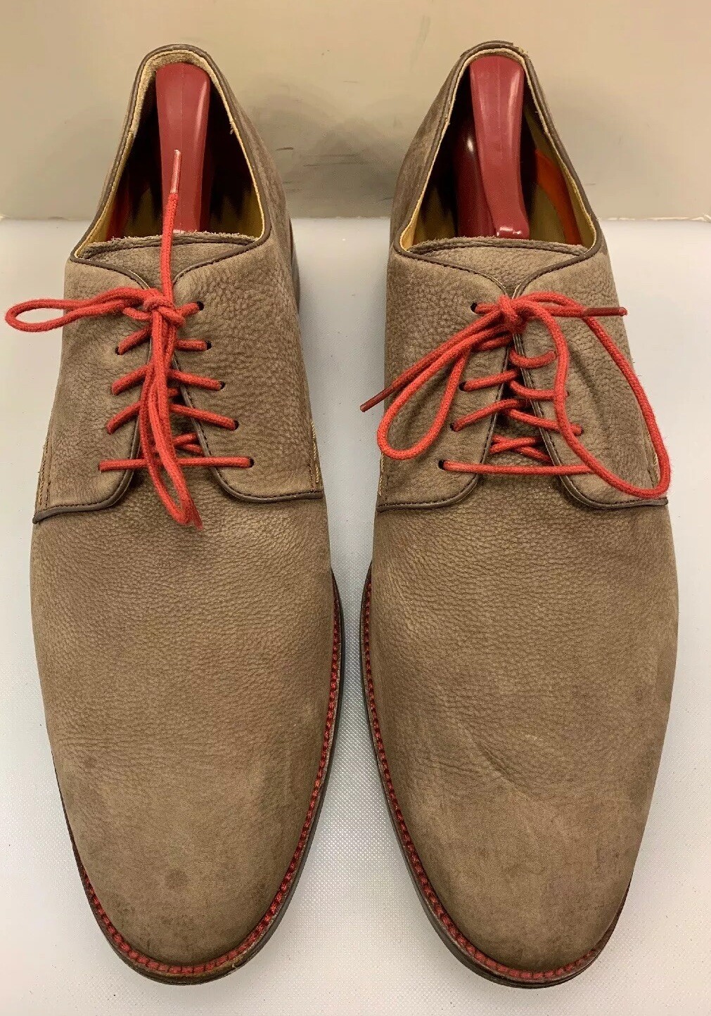SAOLA Oxford Cole Haan uomo 13 M US Grand OS punta liscia bue pelle marrone C13376