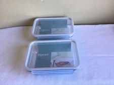 New Lot Of 2 Figmint Tritan Plastic Food Storage 1.3qt 44oz 5.5cup Container