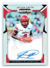 2019 Panini Prizm Draft #265 Jaylen Smith Draft Picks Prizms Silver Autographs