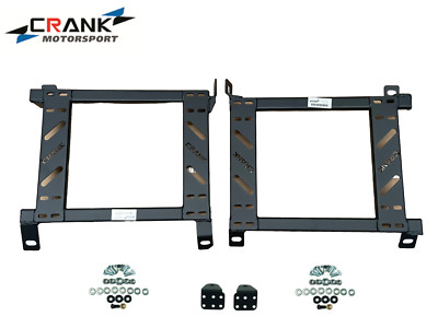 2xCrank Motorsport Skyline R34 GT GTT Seat adapter Rail suit BRIDE RECARO SPARCO