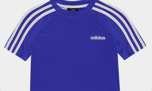 Adidas T Shirt youths Climalite Short Sleeve Top Size 9/10 13/14 years bnwt - Picture 2 of 6