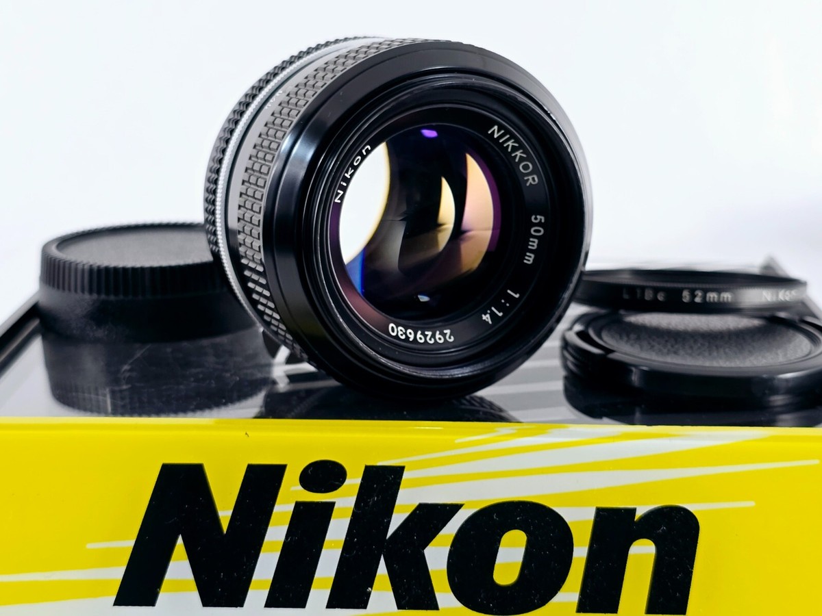 Nikon ニコン New Nikkor 50mm f1.4 非Ai Nikon NEW NIKKOR 50mm F1.4 非Ai - メルカリ