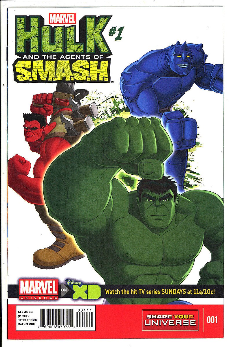 Marvel Universe Hulk Agents of S.M.A.S.H #1 2013 NM(+) | eBay