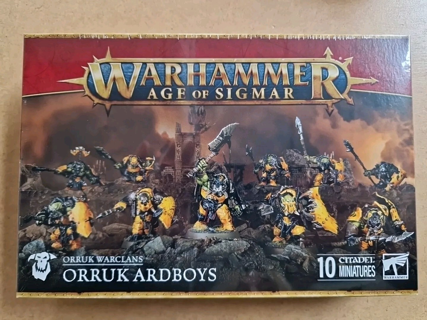 Warhammer Age Of Sigmar Orruk Warclans - Orruk Ardboys