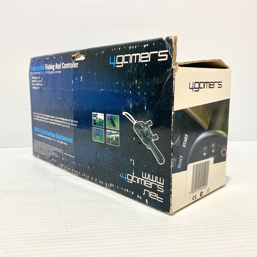 4Gamers Interactive Fishing Rod Controller For PS2 + Box - Tested - Free Postage - Picture 3 of 10