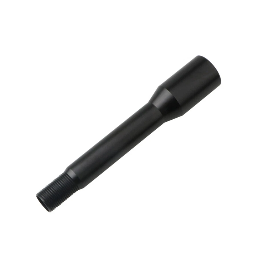 Extensión de perilla de cambio recto con botón para palanca de cambios manual de coche 6,7 pulgadas Foto 3 de 4