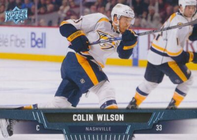 2013-14 Upper Deck #336 COLIN WILSON - Nashville Predators