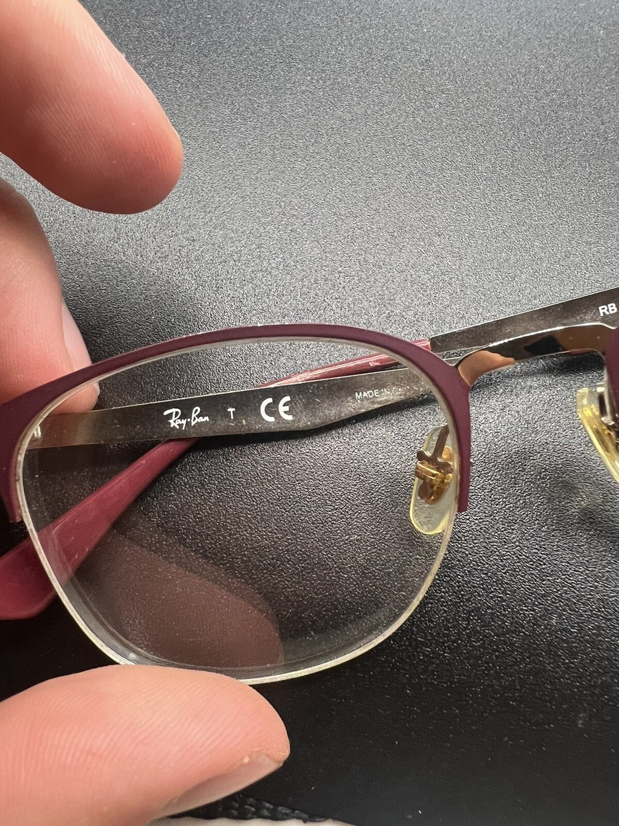 Ray-Ban RB6422 3007 Eyeglasses Frame Red Womens 49-19-140  display picture 1