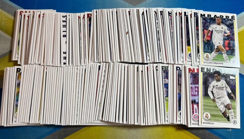2024-25 Topps UEFA Club Competitions Soccer Base Cards 1-200 – Bulk Discounts