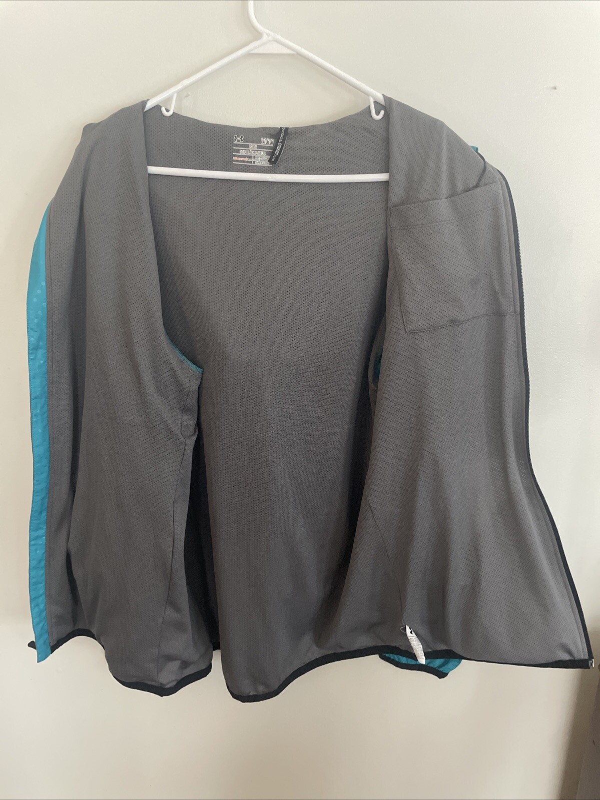 UNDER ARMOUR FULL ZIP LIGHT SPRING JACKET HOODIE … - image 8