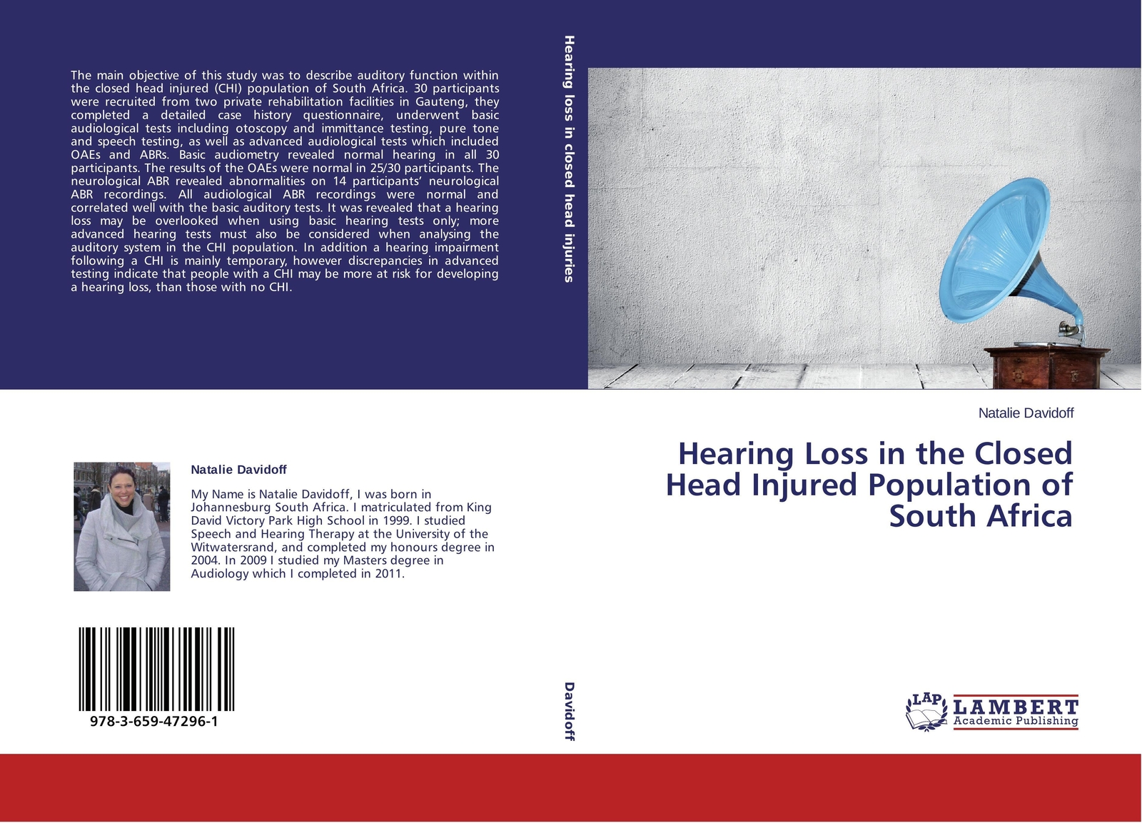 Thumbnail - Hearing Loss In The Closed Head Injured Population Of South Africa