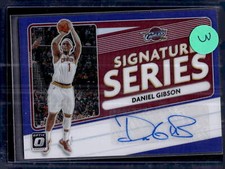 2020-21 Donruss Optic #SS-DGI Daniel Gibson Signature Series Purple