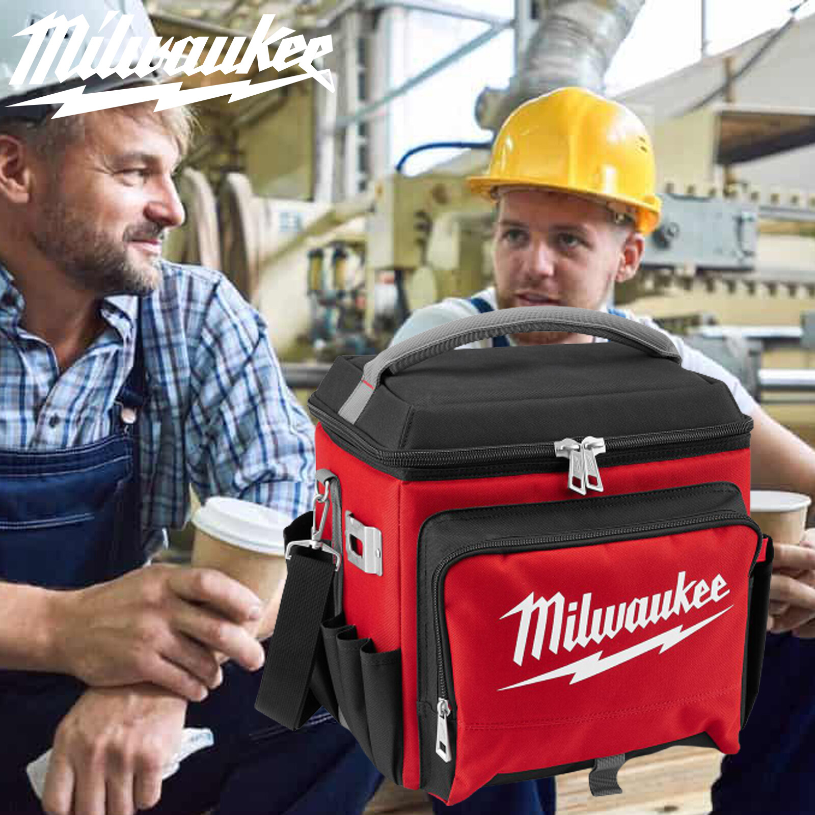 Milwaukee 48228250 Jobsite Cooler Bag NEW Insulated Work Storage Lunch