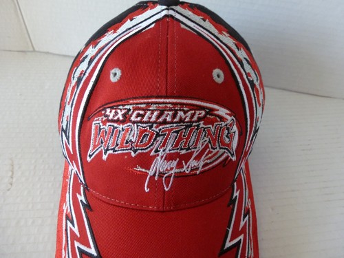 Nascar Racing 4X Champ Wild Thing Adjustable Hat Cap EUC - Picture 2 of 7