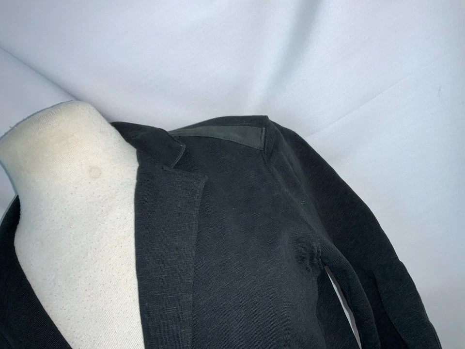 Chaqueta Blazer John Varvatos Talla 16 R Niños Negro Algodón 2B 1V Perú YGI L1-538 Foto 3 de 4