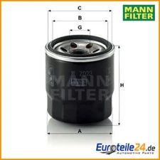 Oil filter Mann filter W7023 for Kia Picanto Rio IV Stonic