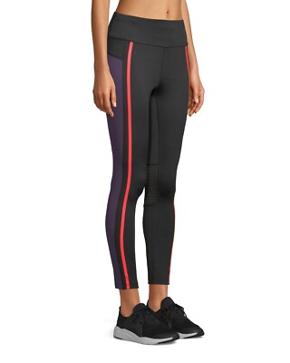 Leggings Capri Femme Active – Taille XL, Vert, Bande Latérale – Neuf Avec étiquettes – Pour Sport