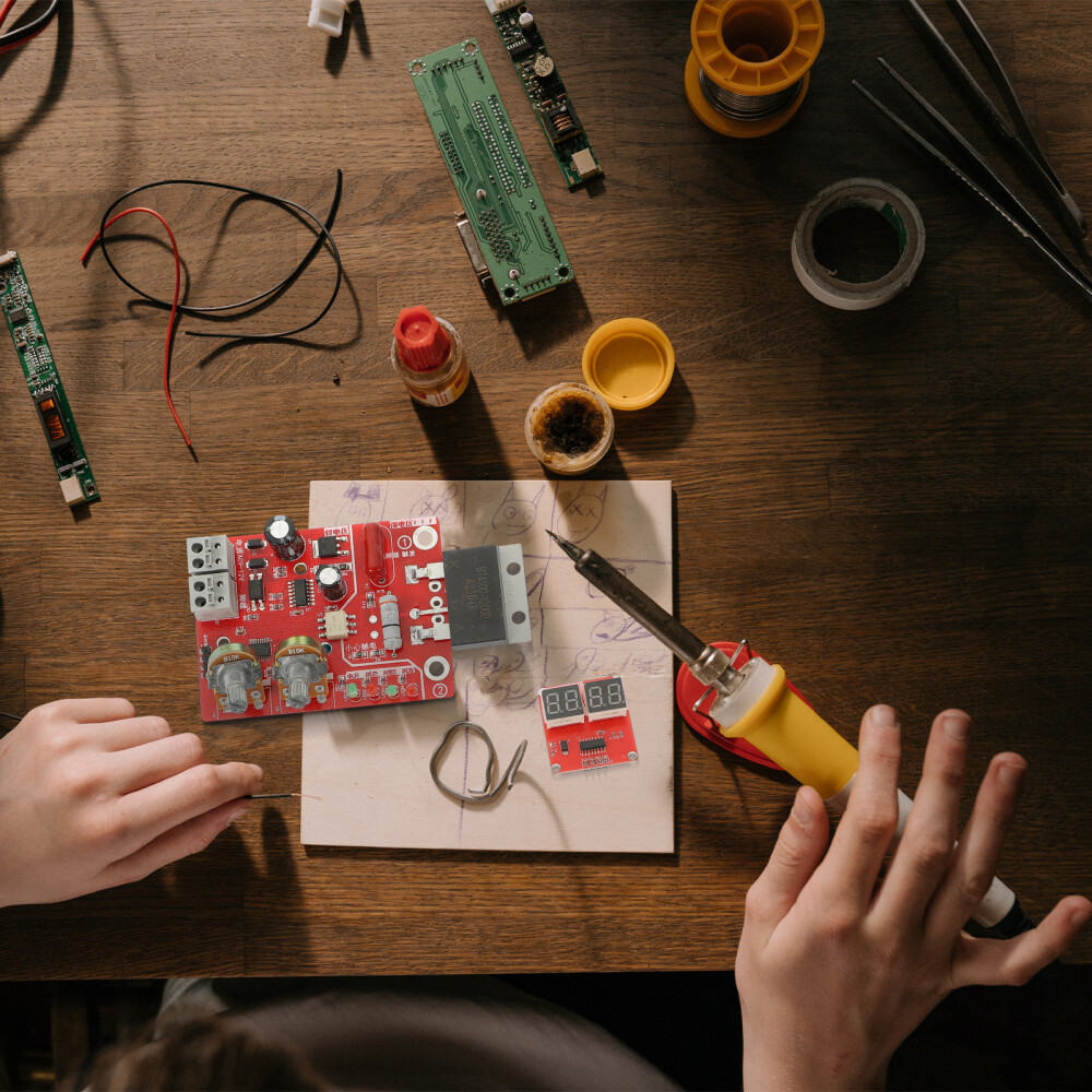 Spot Welder PCB Circuit Board Welding Machine Control Time Current