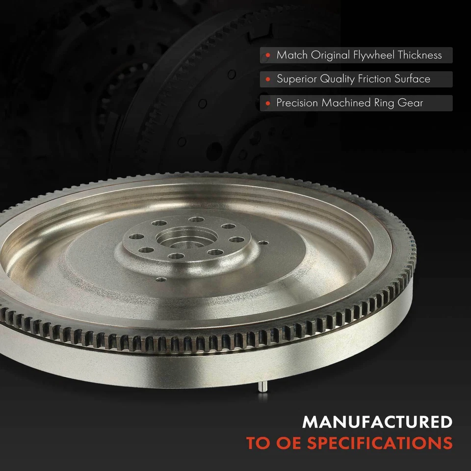 Volante de embrague para Jeep Wrangler 12-17 Wrangler JK 2018 V6 3,6 L 8 agujeros 127 dientes Foto 3 de 4
