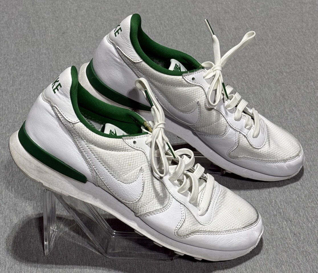 Nike Internationalist White Green Size 10 Model 807543-100 UK