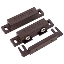 Seco-Larm SM-200Q/BR Screw-Terminal Surface-Mount Magnetic Contacts, Brown