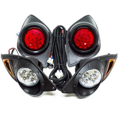 RUSSO ALL LED Light Kit for Yamaha Drive G29 Golf Cart 2007-UP