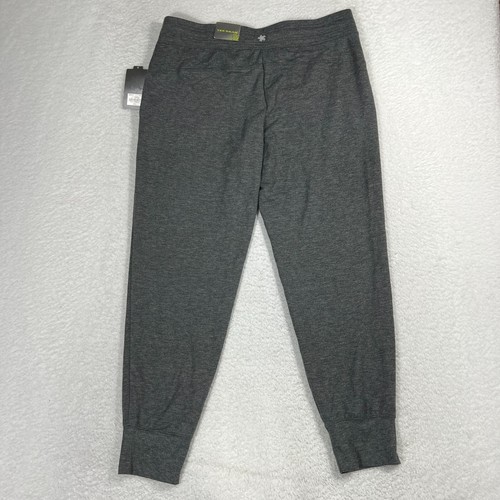 Tek Gear Women's French terry Dry Tek Jogger Pants Charcoal Gray Large NWT NEW - Picture 7 of 8