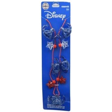 Disney Stitch Necklace Light-Up Patriotic Blue Red Lilo and Stitch Claires
