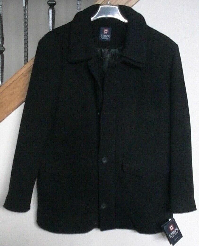Chaps Wool Car Coat | eBay