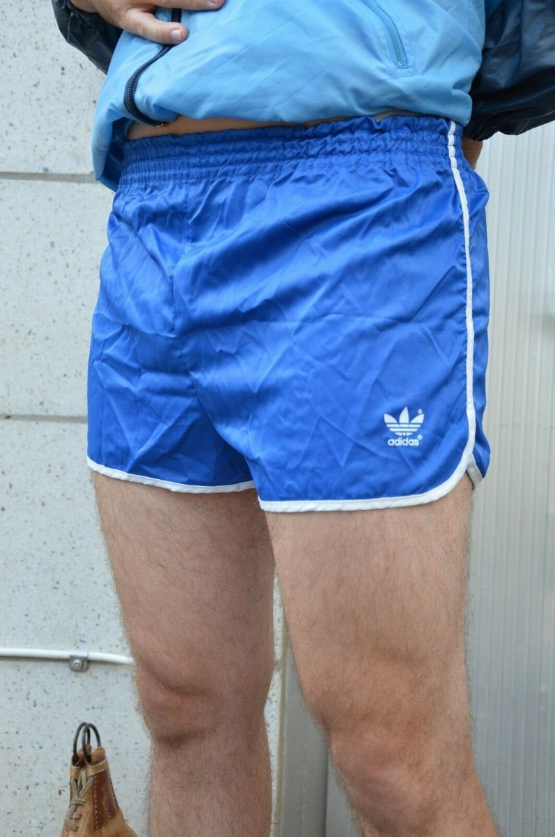 Adidas Sprinter Side Slit Shorts Sports West Germany 70s TRUE