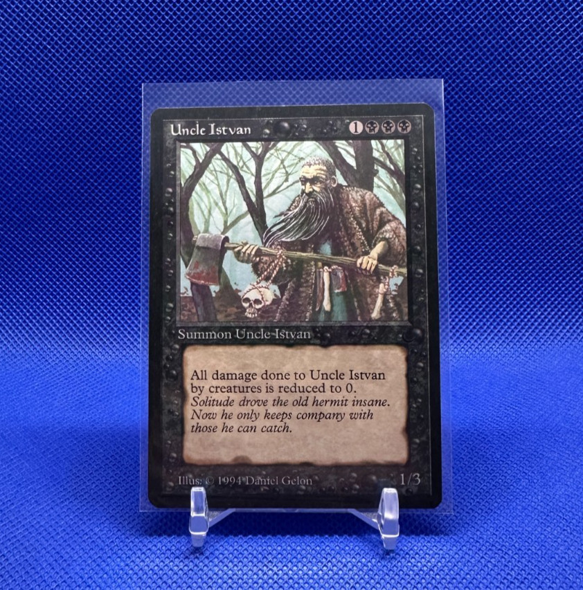 MTG Magic the Gathering Uncle Istvan (54/122) The Dark LP