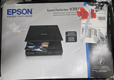 *NEW* Epson Perfection V39 II Color Photo and Document Flatbed Scanner *SEALED*