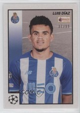 2021-22 Topps Merlin's Heritage 97 UCL Nero 37/99 Luis Diaz #100 0c6